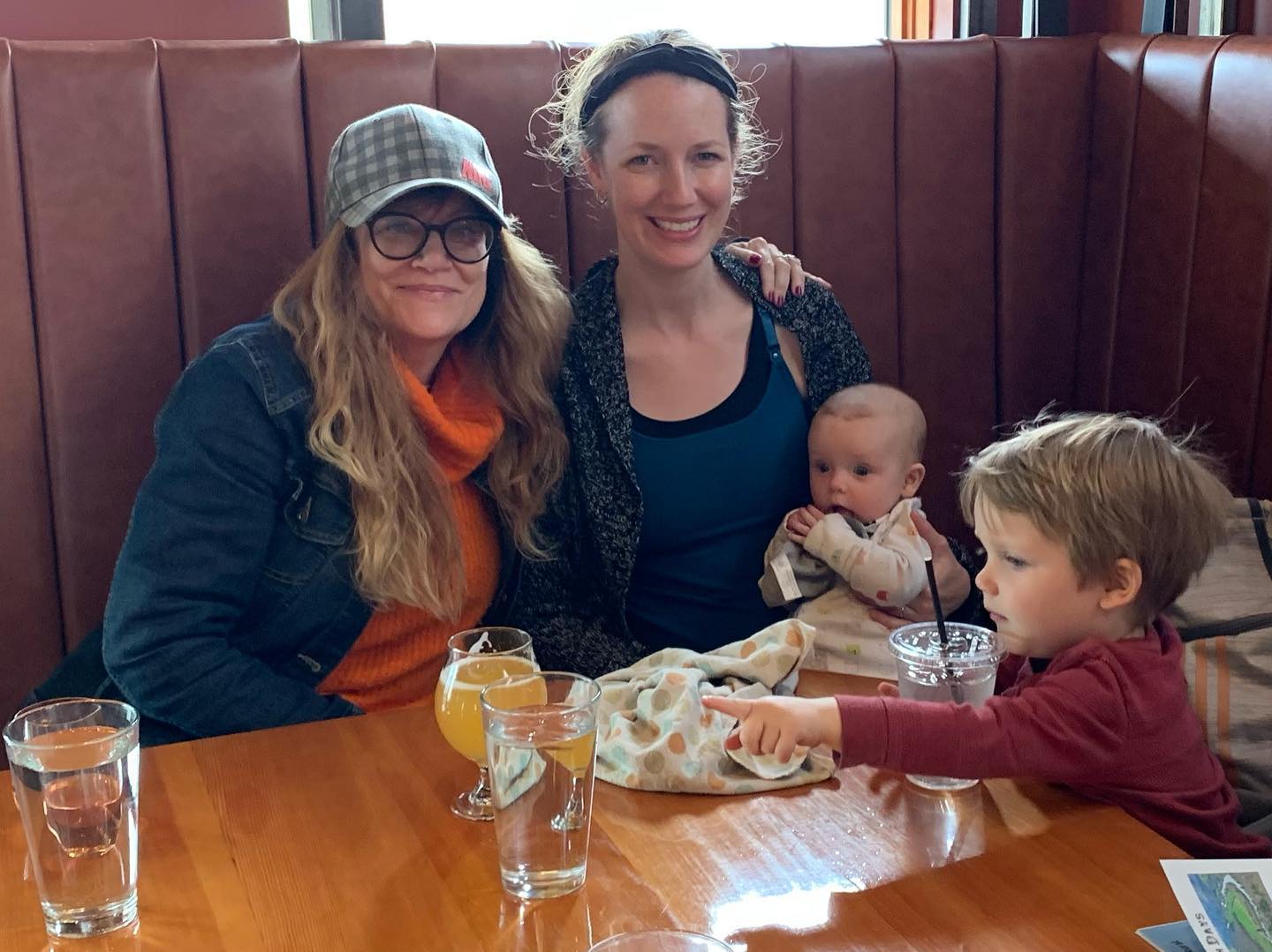 Annual Mother’s Day hike and lunch in the gorge.