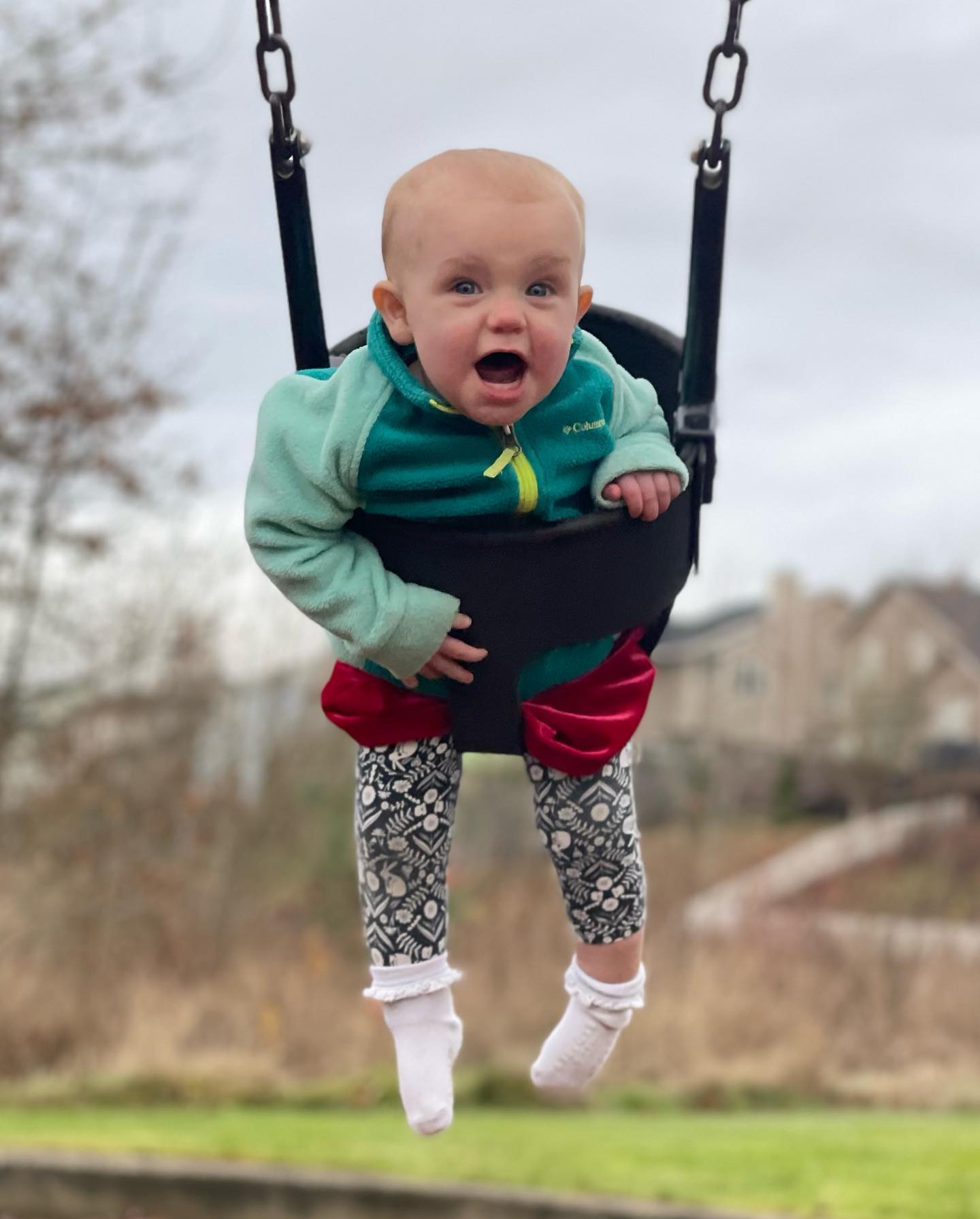 Santa: “So what do you want for Christmas?” Pax: “a gun!” *Audible gasps from the mothers in line behind us* Just another day in the life.