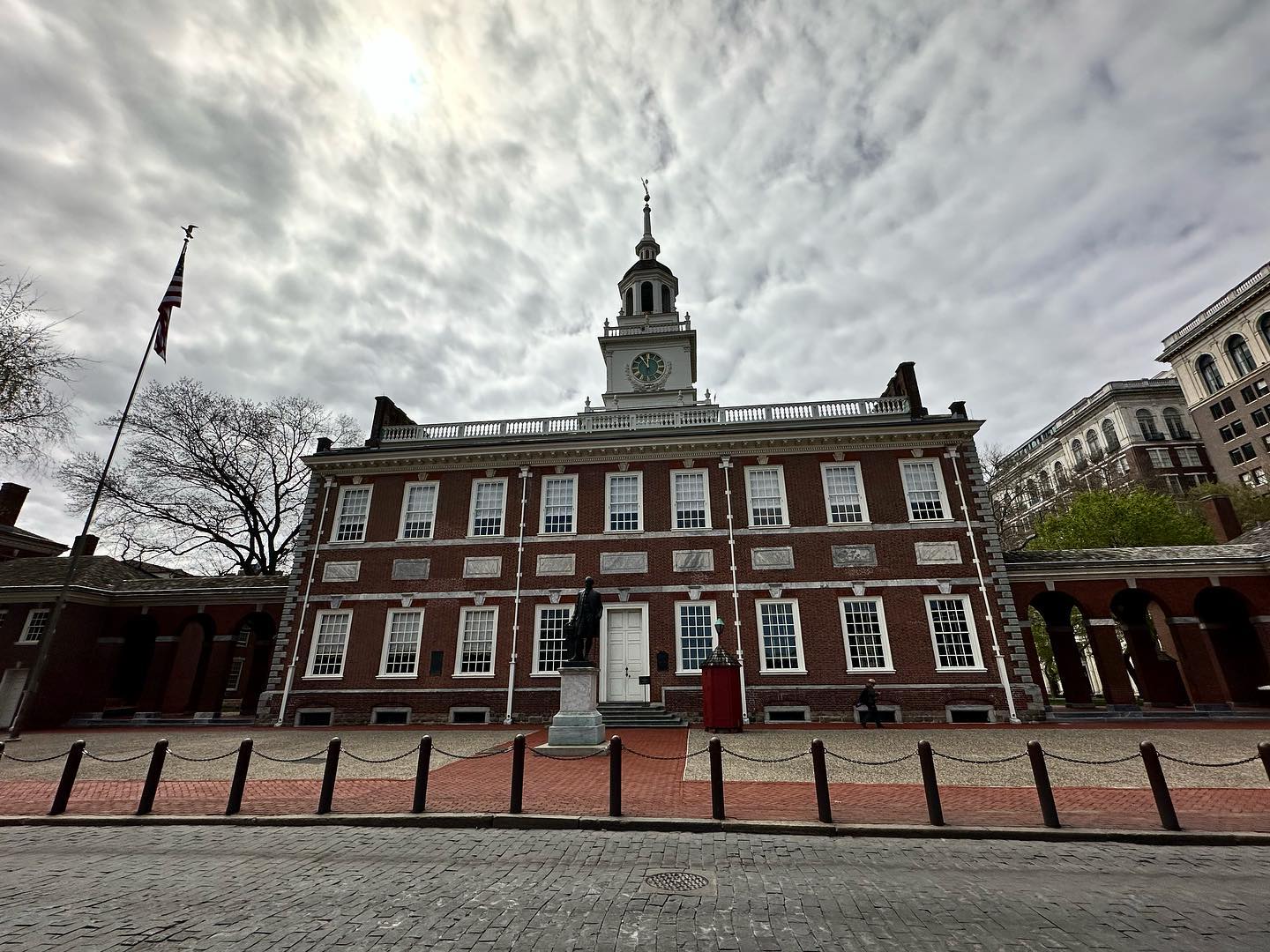 . “And did you know the Liberty Bell is a replica Silently housed in its original walls And while its dreams played music in the night, quietly It was told to…