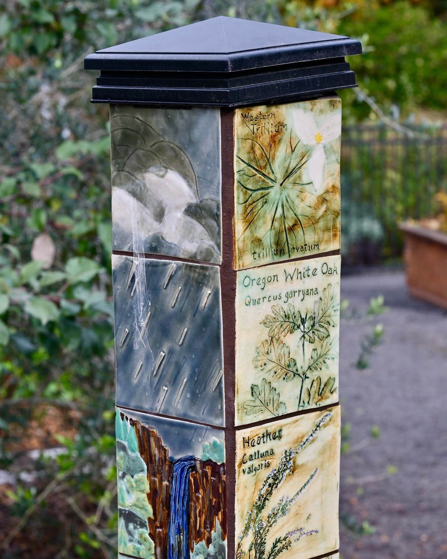 Binding rocks around the park. I love this time of year.