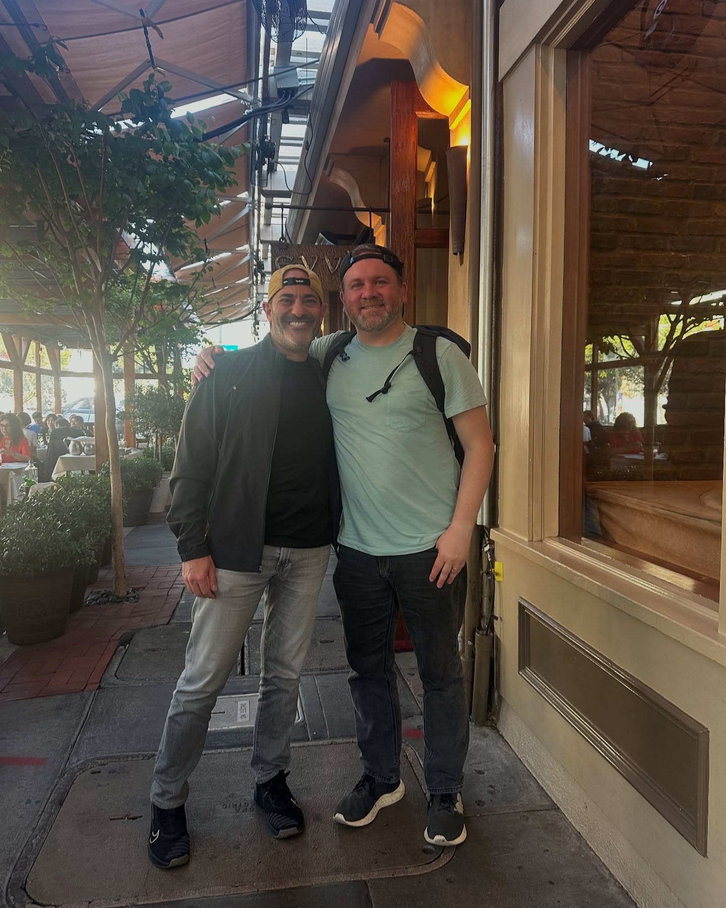 It was an absolute trip reconnecting with my former MSU dorm mate Dagan after 25 years.